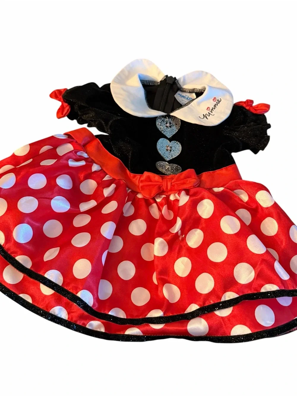 Disney Minnie Mouse Costume Toddler Baby Girl DRESS ONLY!